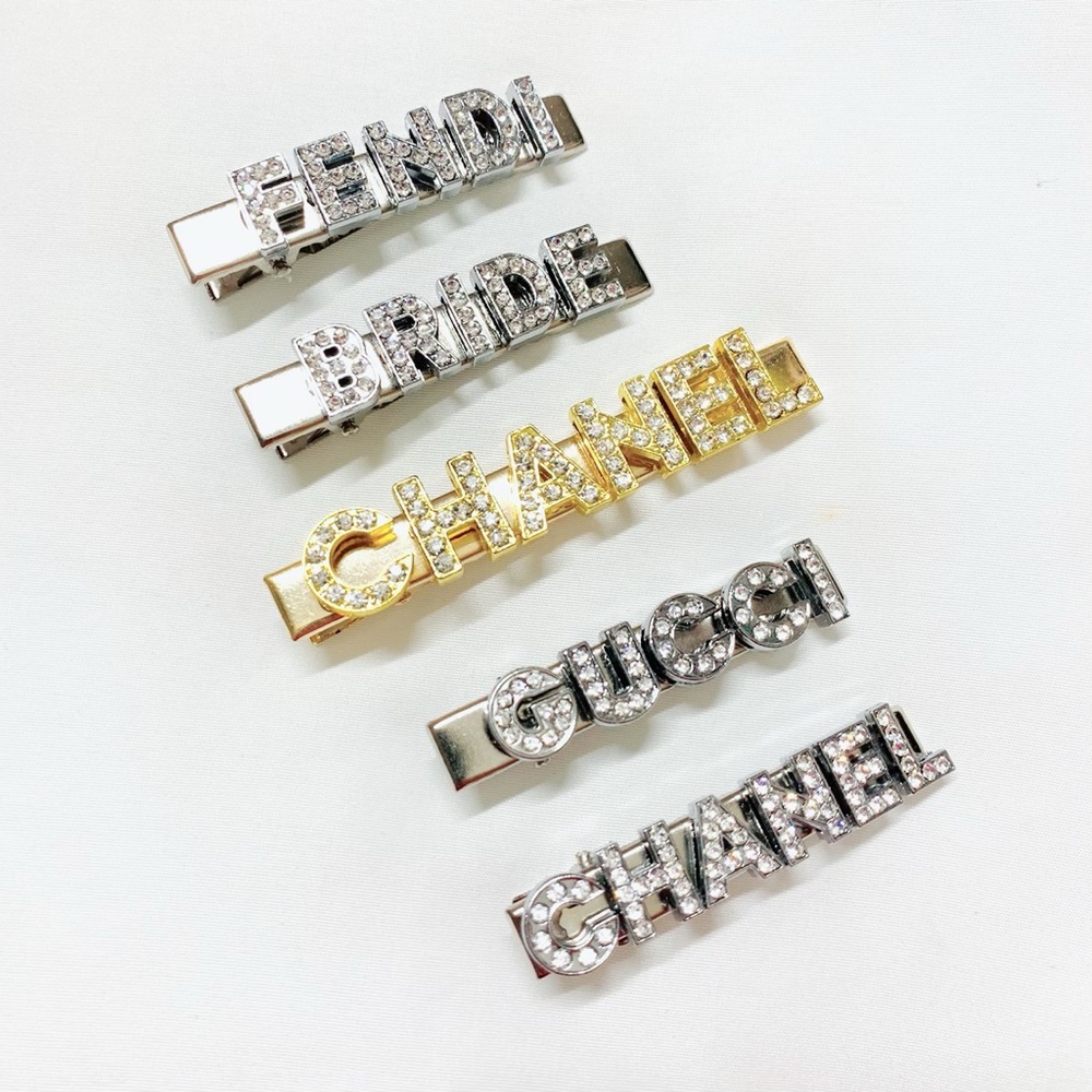 Customized Hair Clips Jewelry Accessories Handmade
